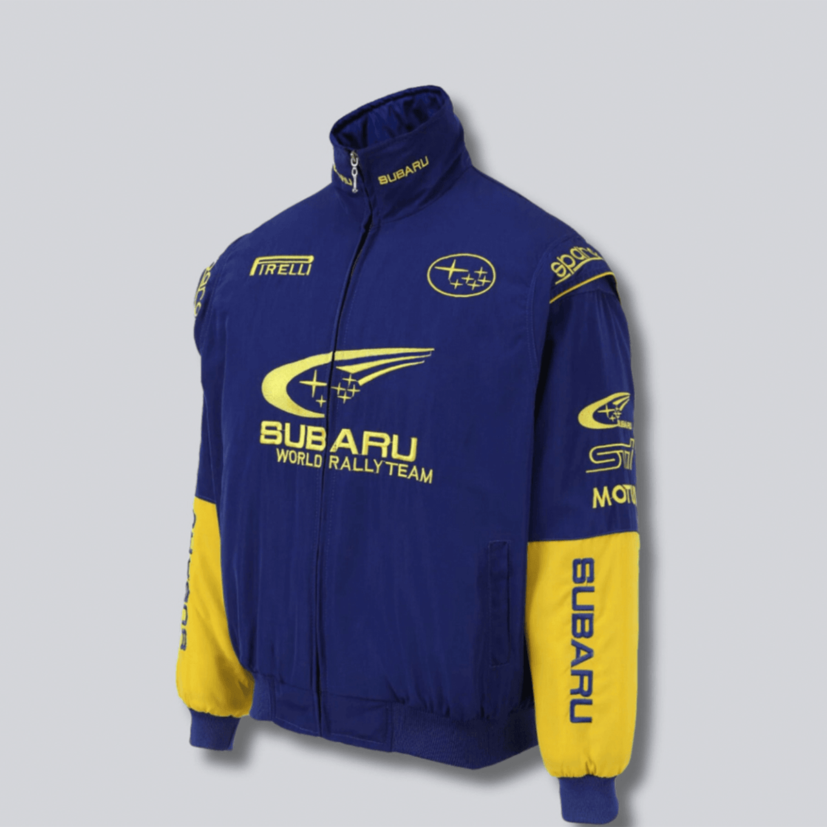 Subaru Rally Vintage Blue Jacket | Speed Racewear