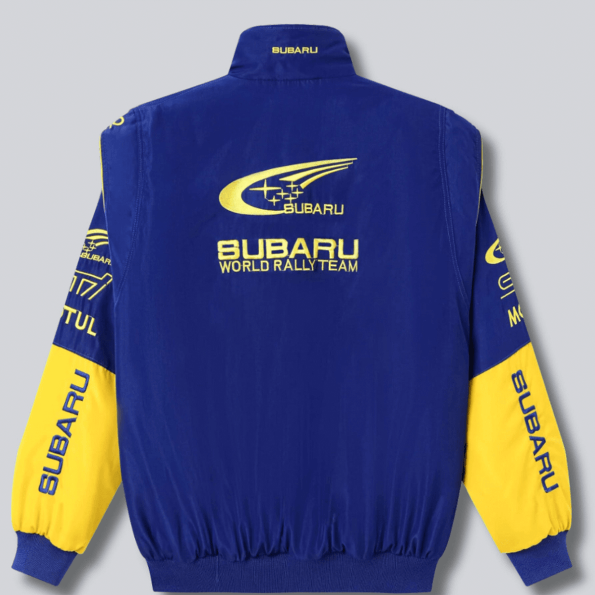 Subaru Rally Vintage Blue Jacket | Speed Racewear