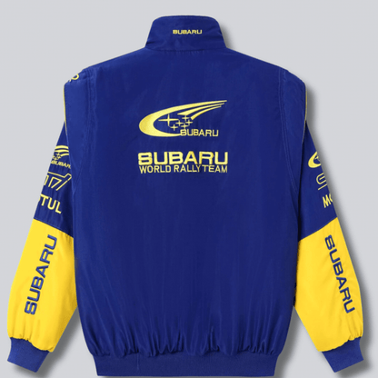 Subaru Rally Vintage Blue Jacket | Speed Racewear