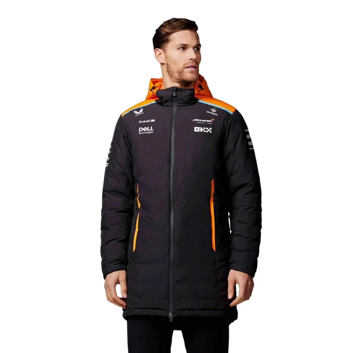 Unisex Official Teamwear Longline Padded Jacket Formula 1 | Speed Racewear