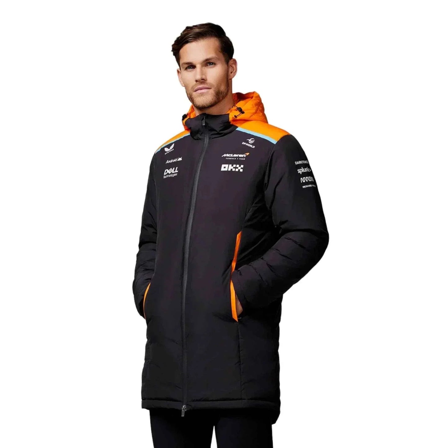 Unisex Official Teamwear Longline Padded Jacket Formula 1 | Speed Racewear