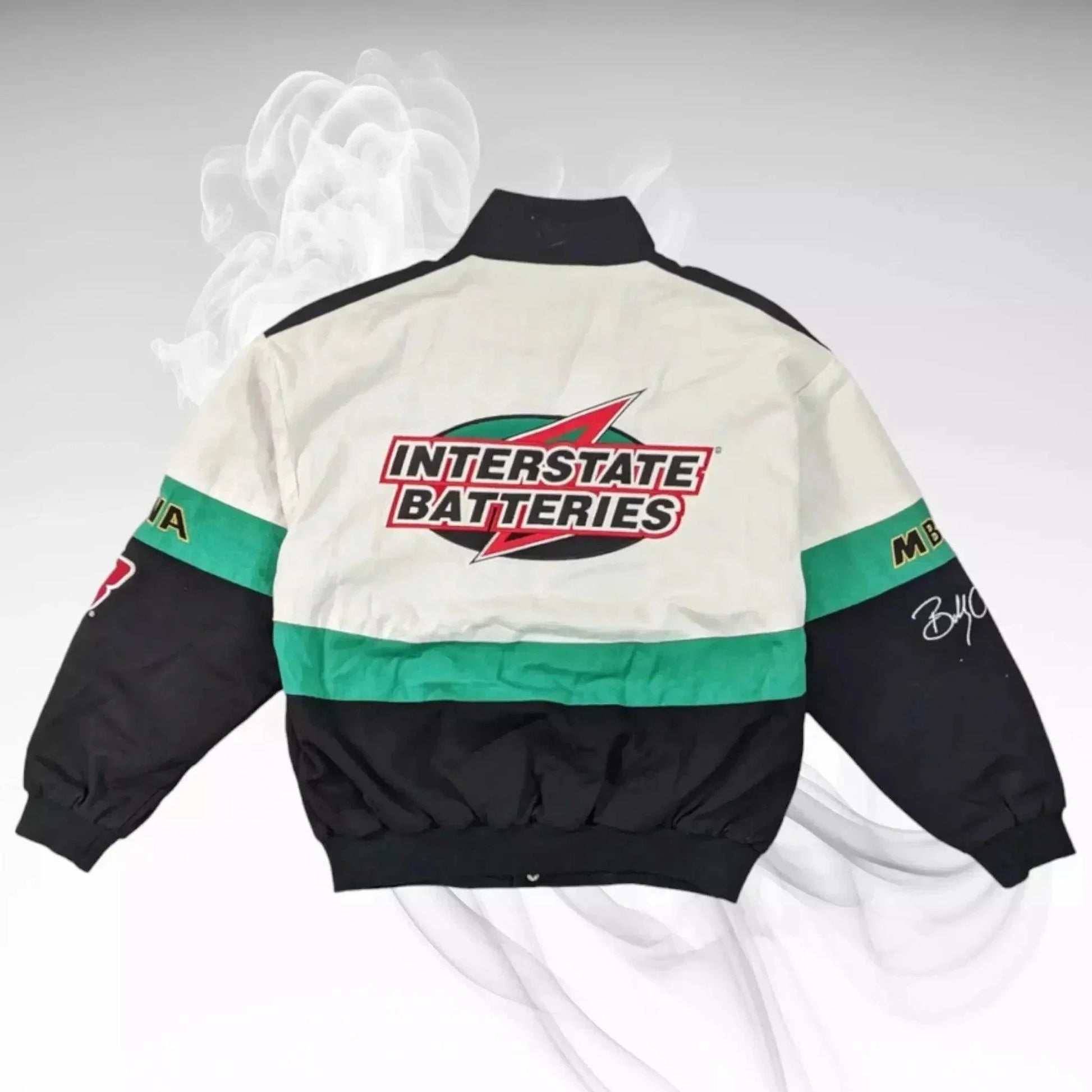 VINTAGE INTERSTATE BATTERIES NASCAR RACING JACKET | Speed Racewear