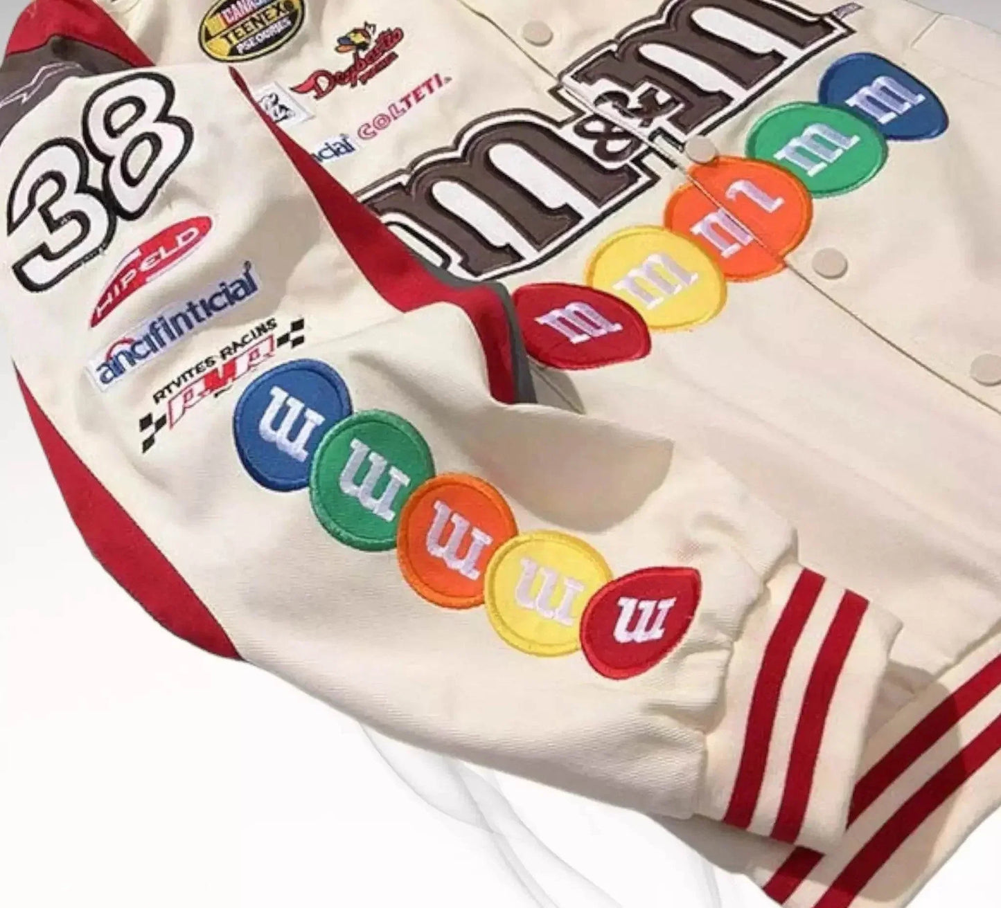 Vintage M&M Racing Embroidered Jacket | Speed Racewear