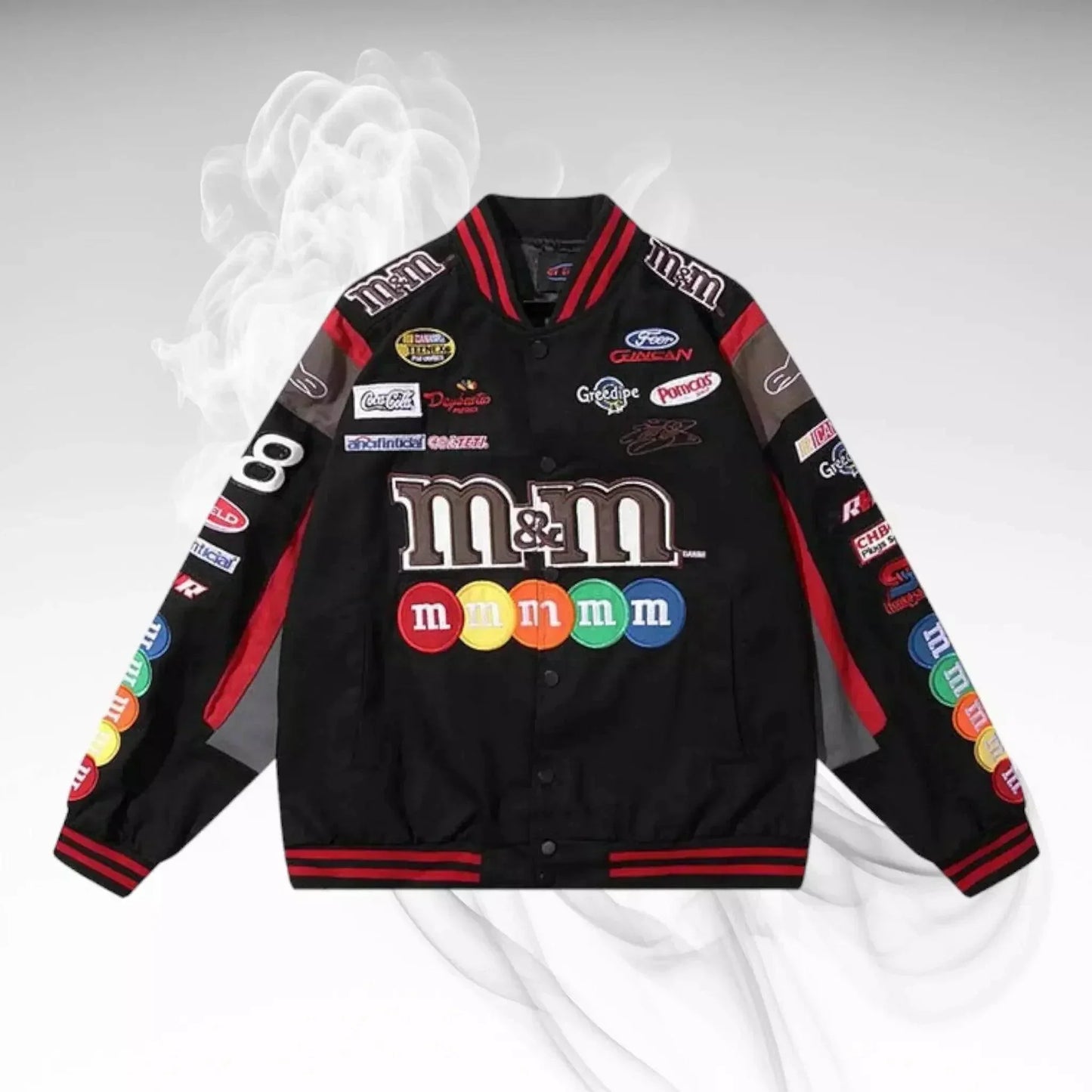 Vintage M&M Racing Embroidered Jacket | Speed Racewear