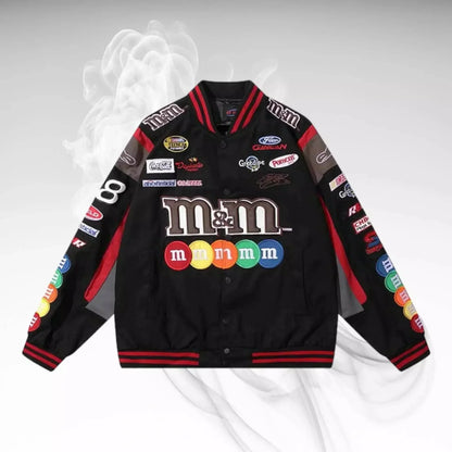 Vintage M&M Racing Embroidered Jacket | Speed Racewear