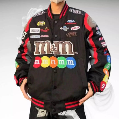Vintage M&M Racing Embroidered Jacket | Speed Racewear