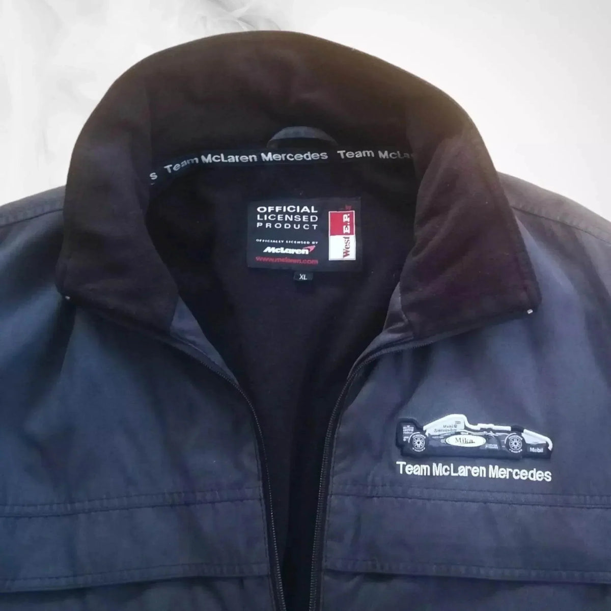 Vintage 90's McLaren Mika Häkkinen Jacket | Speed Racewear