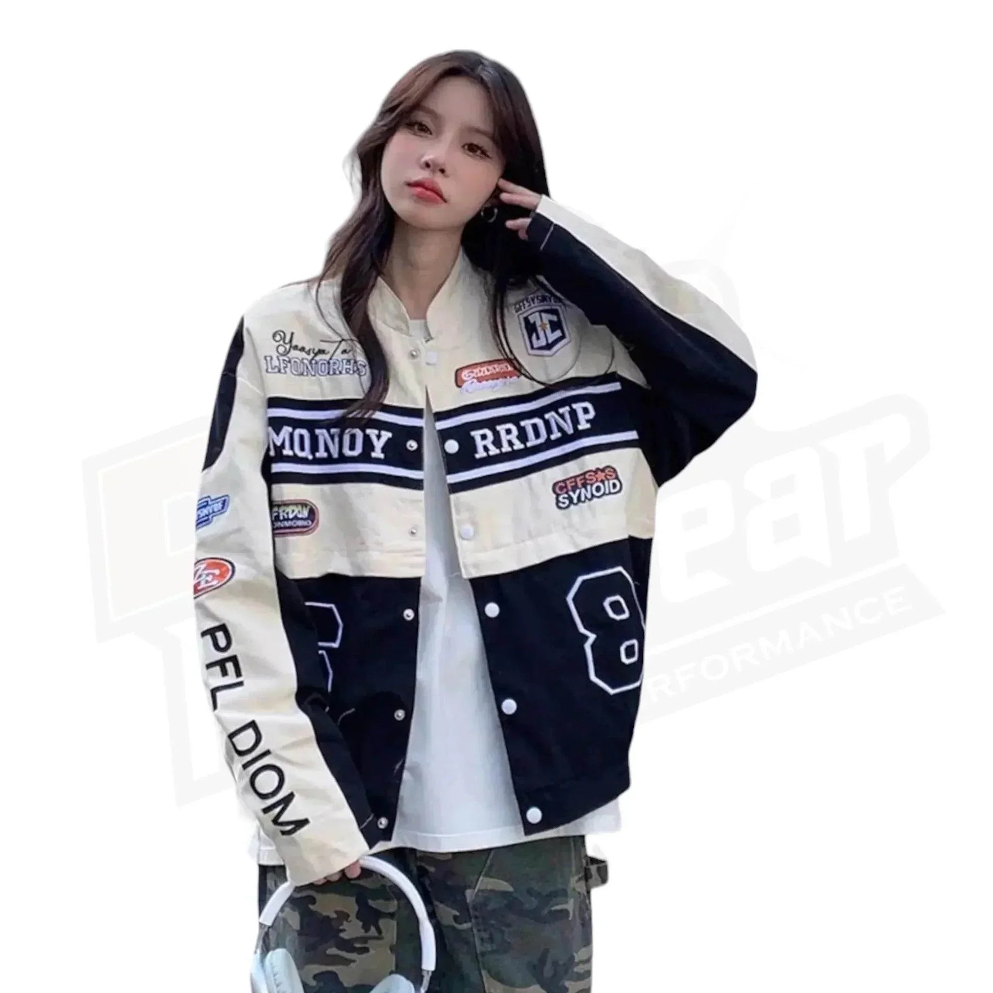 Vintage Bomber Race Car Jacket | Speed Racewear