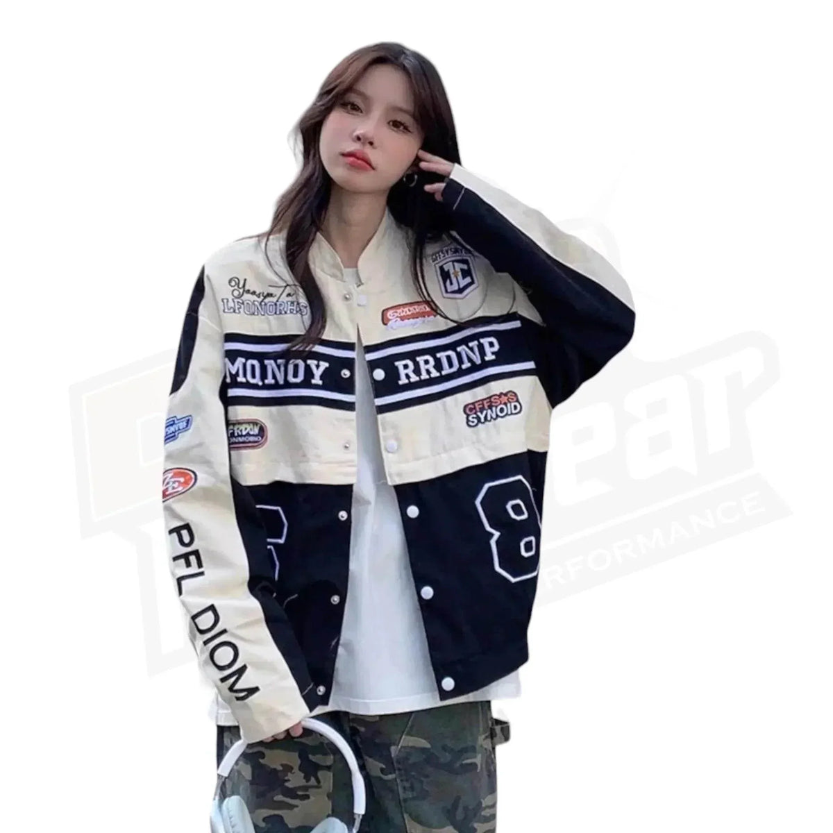 Vintage Bomber Race Car Jacket | Speed Racewear