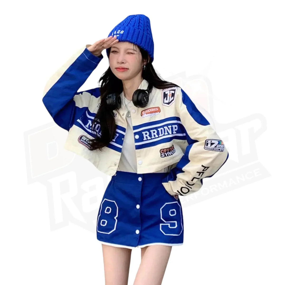 Vintage Bomber Race Car Jacket | Speed Racewear
