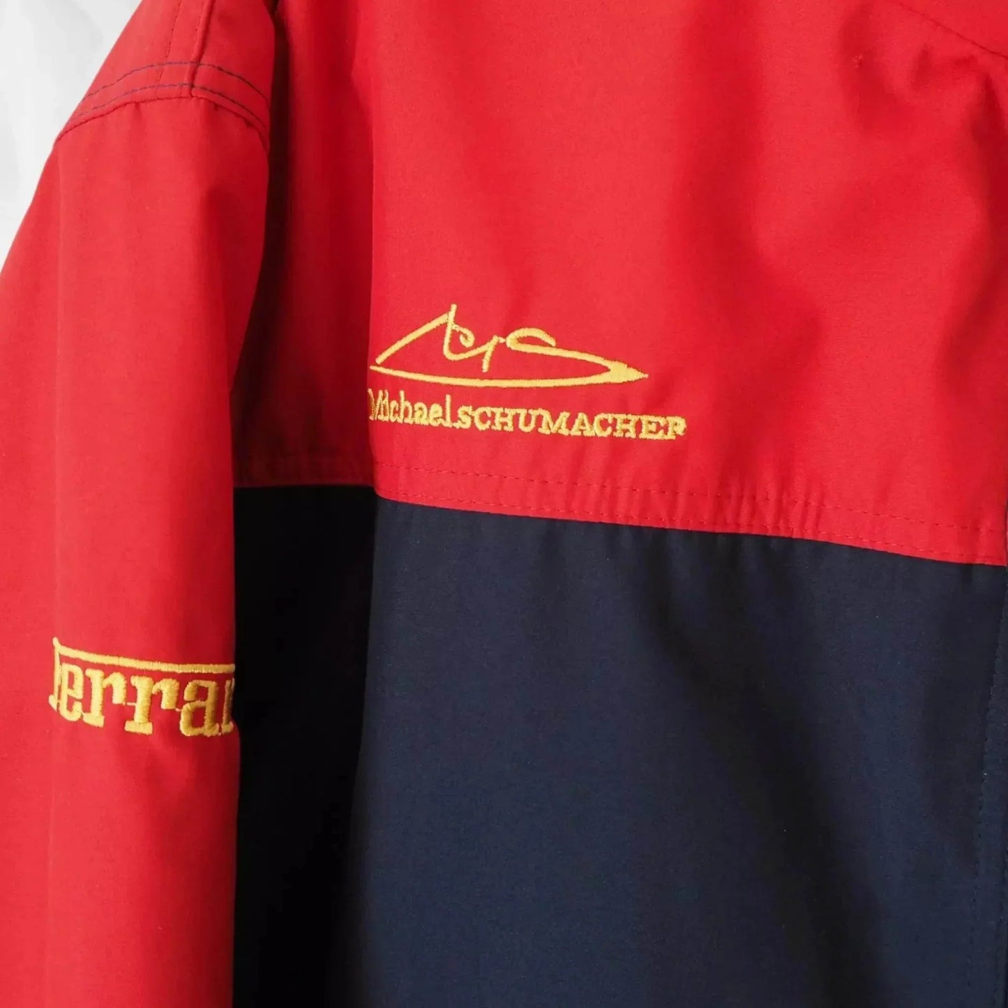 Vintage Ferrari Michael Schumacher 90's F1 Racing Team Jacket | Speed Racewear
