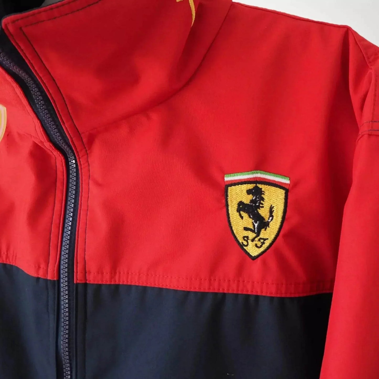 Vintage Ferrari Michael Schumacher 90's F1 Racing Team Jacket | Speed Racewear