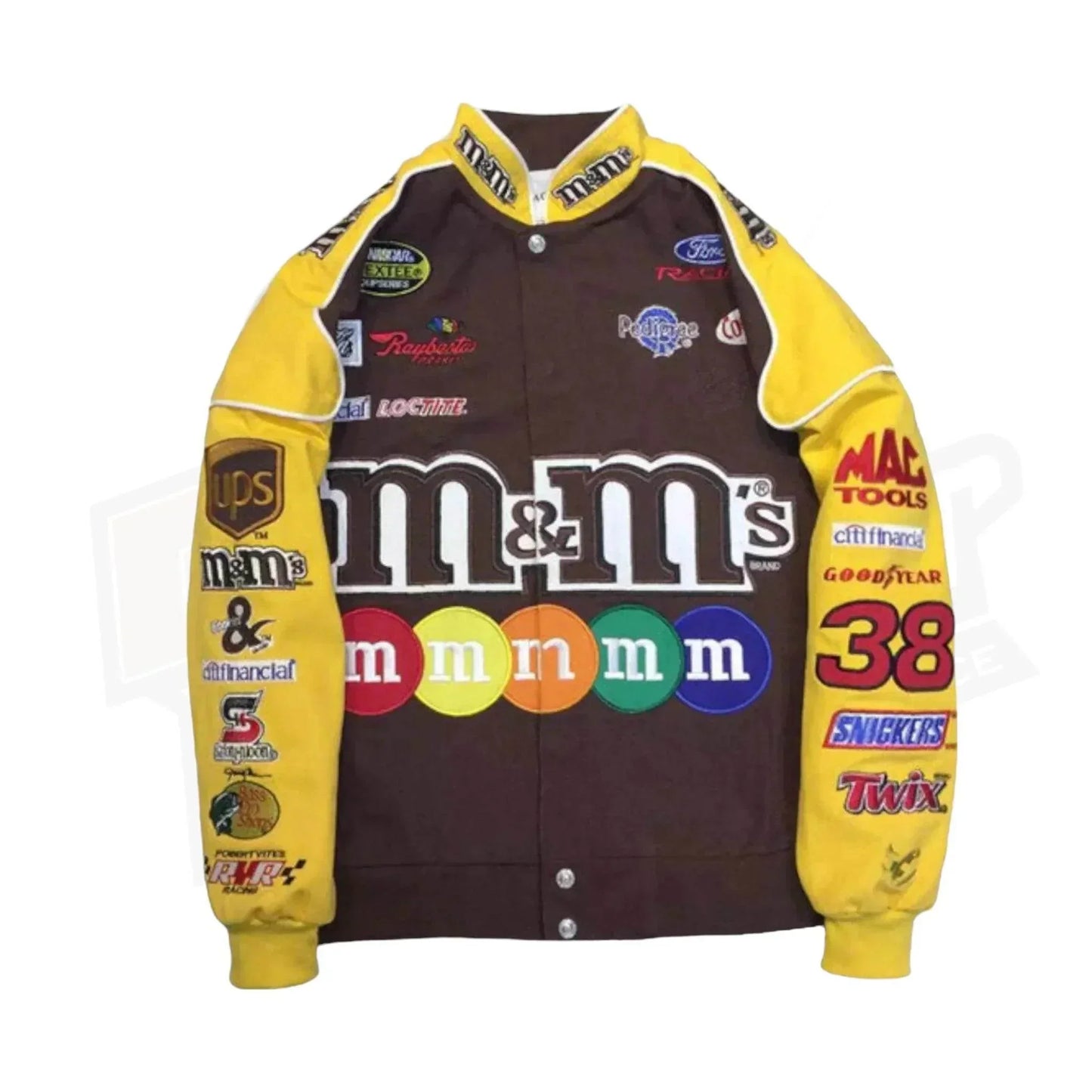 Vintage M&M Embroidered Racing Jacket | Speed Racewear