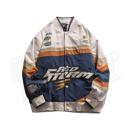 Women's Retro Street Racing Jacket | Speed Racewear
