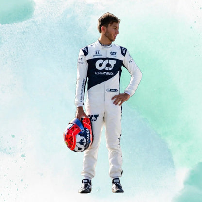 AlphaTauri Pierre Gasly 2021 F1 Team Replica Racing Suit - view 3