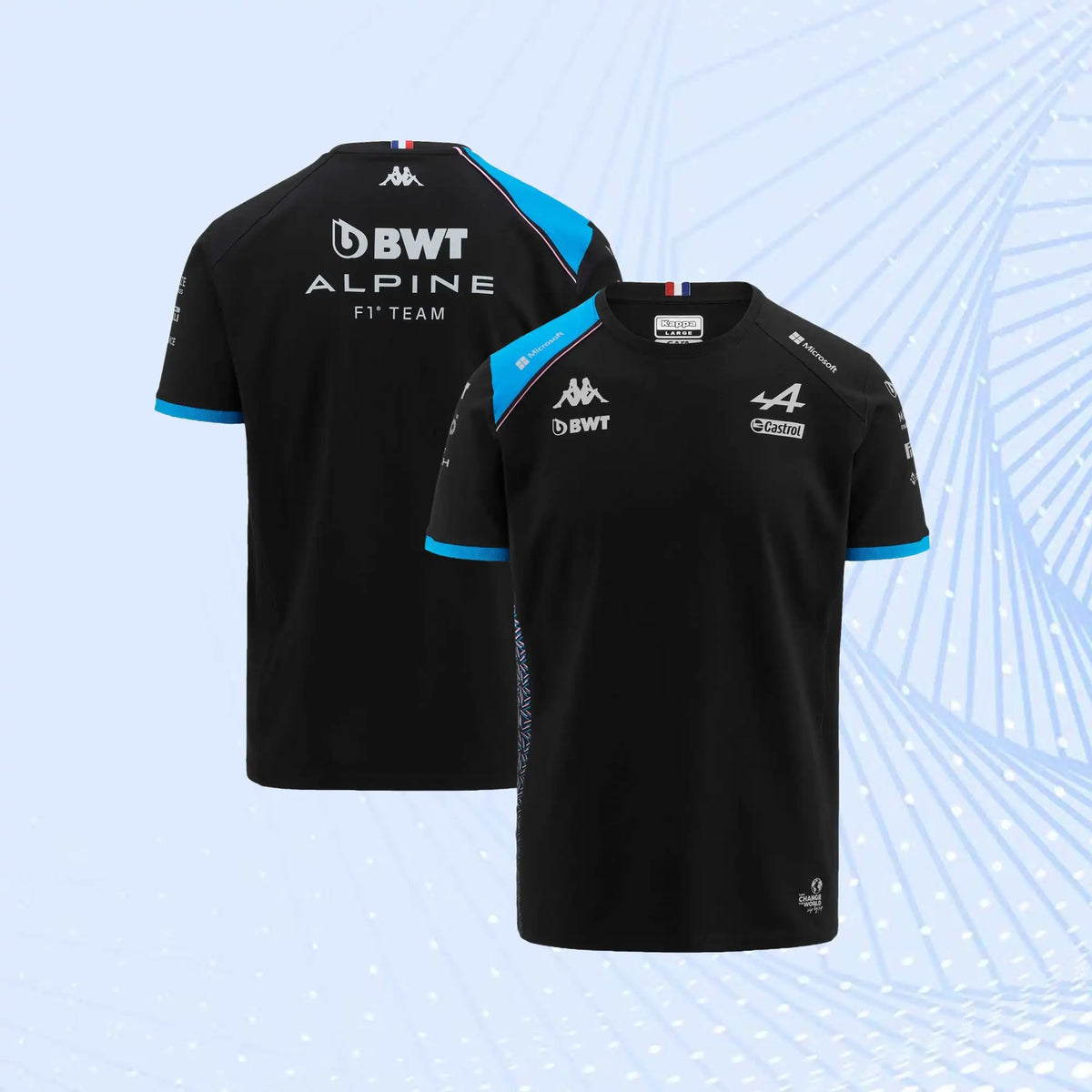 Alpine BWT F1 Team 2023 T-Shirt- Black - view 1