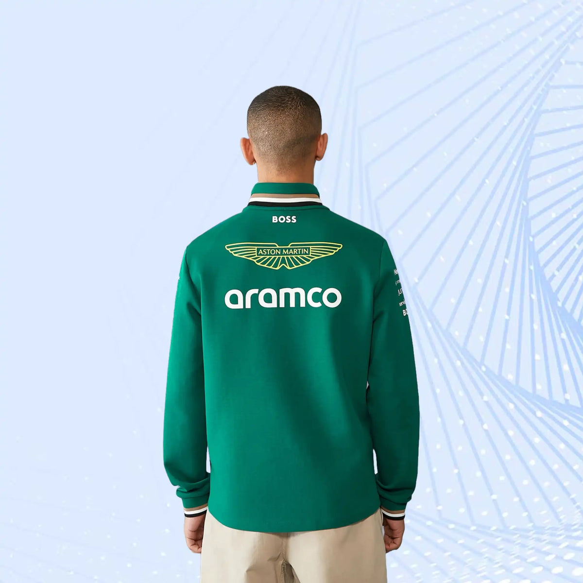 Aston Martin 2024 F1 Team 1 / 4 Zip Sweater - view 2