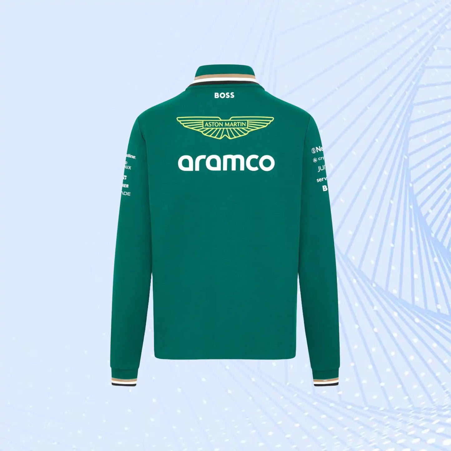 Aston Martin 2024 F1 Team 1 / 4 Zip Sweater - view 4