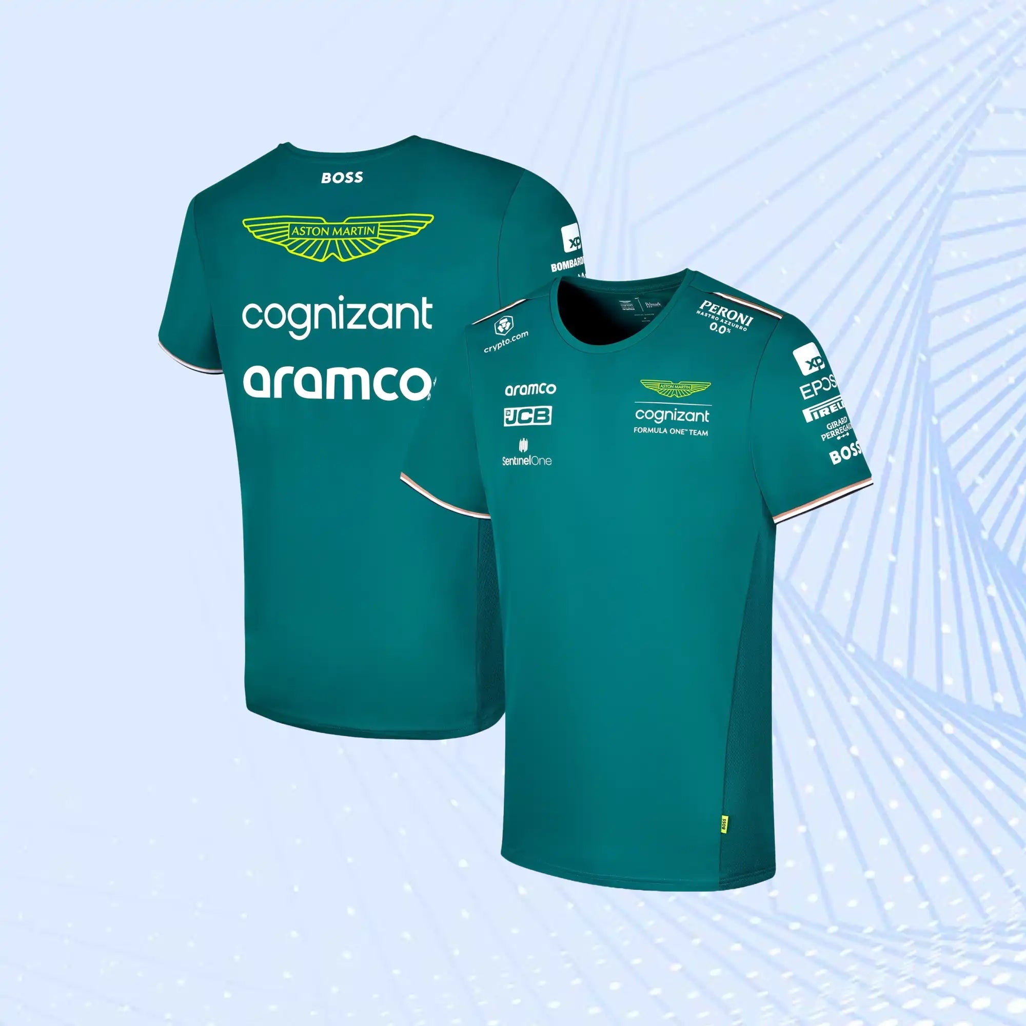 Aston Martin Aramco Cognizant F1 2023 Official Team T-Shirt - view 1