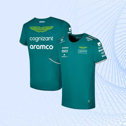 Aston Martin Aramco Cognizant F1 2023 Official Team T-Shirt - view 1