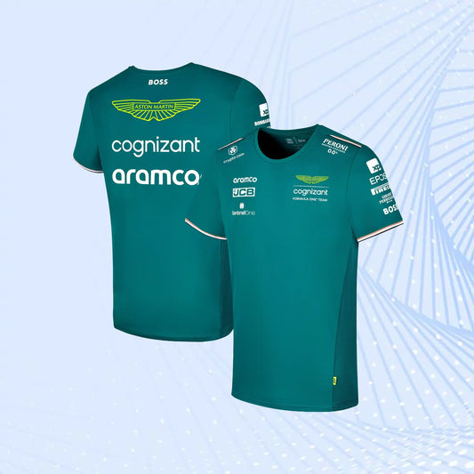 Aston Martin Aramco Cognizant F1 2023 Official Team T-Shirt - view 1