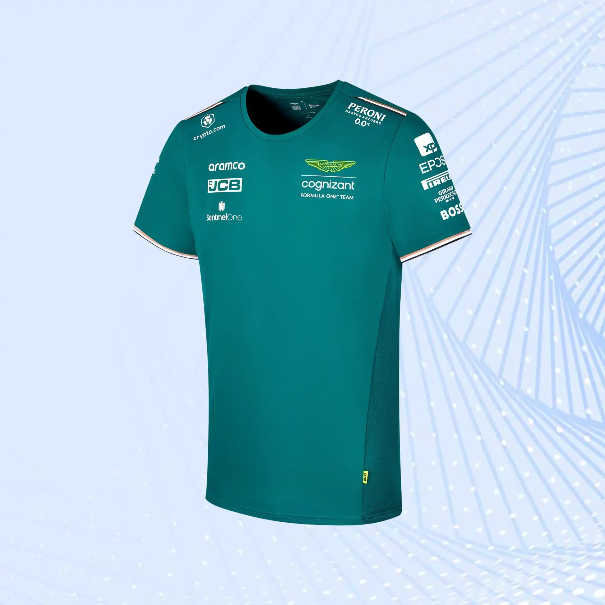 Aston Martin Aramco Cognizant F1 2023 Official Team T-Shirt - view 2