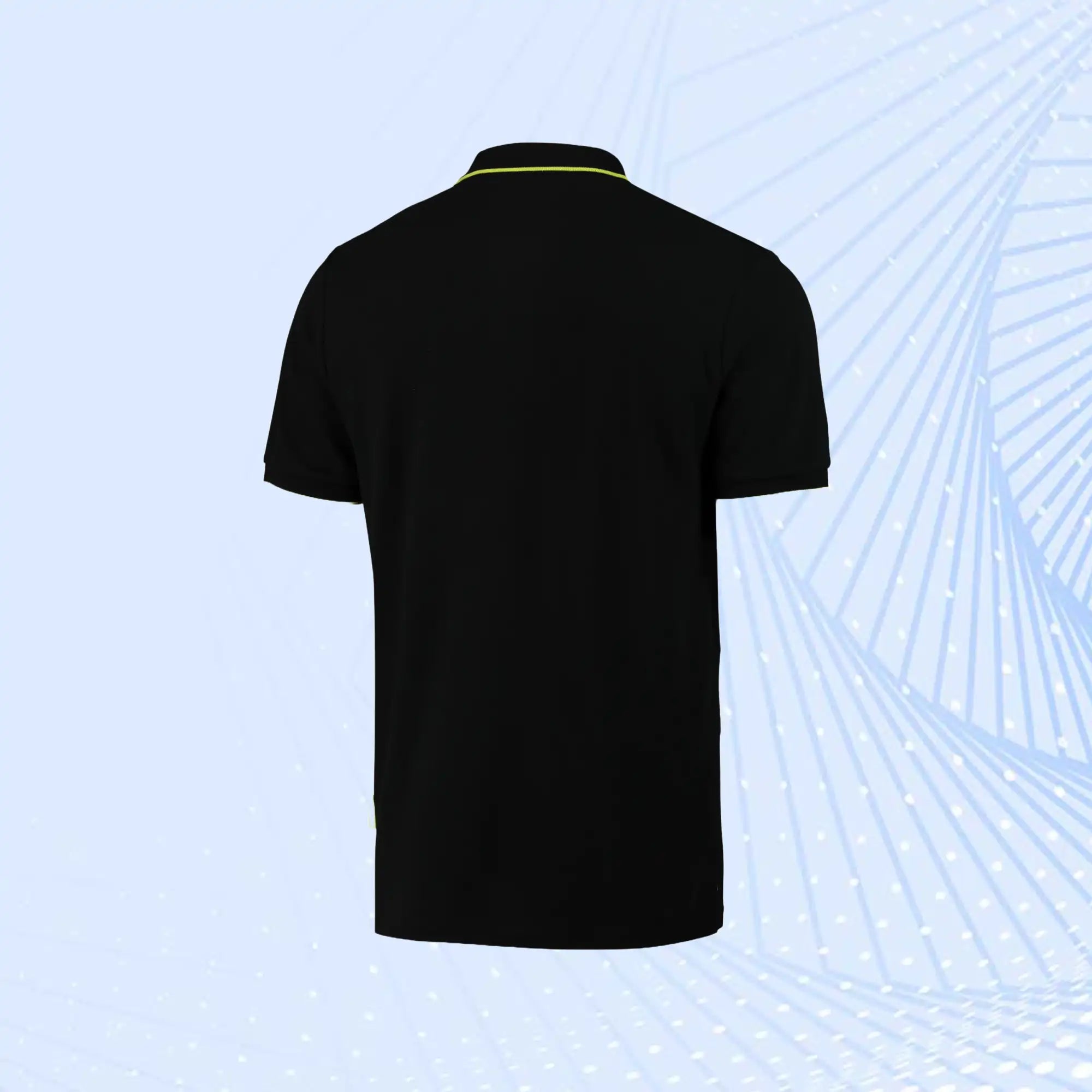 Aston Martin Aramco Cognizant F1 Lifestyle Polo- Black - view 3