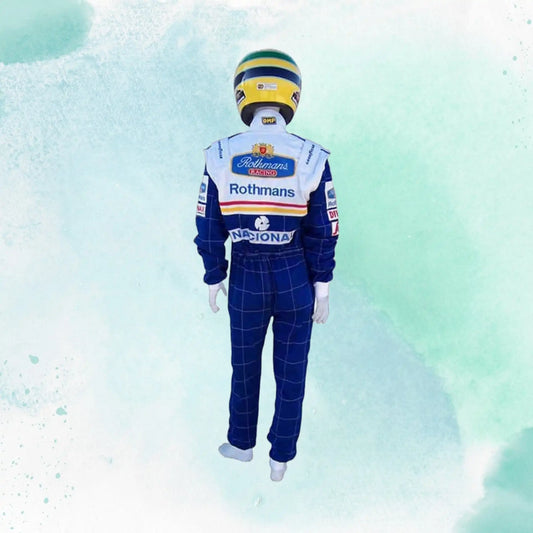 Ayrton Senna 1994 Williams F1 Replica Racing Embroidery / Patch Suit - view 2