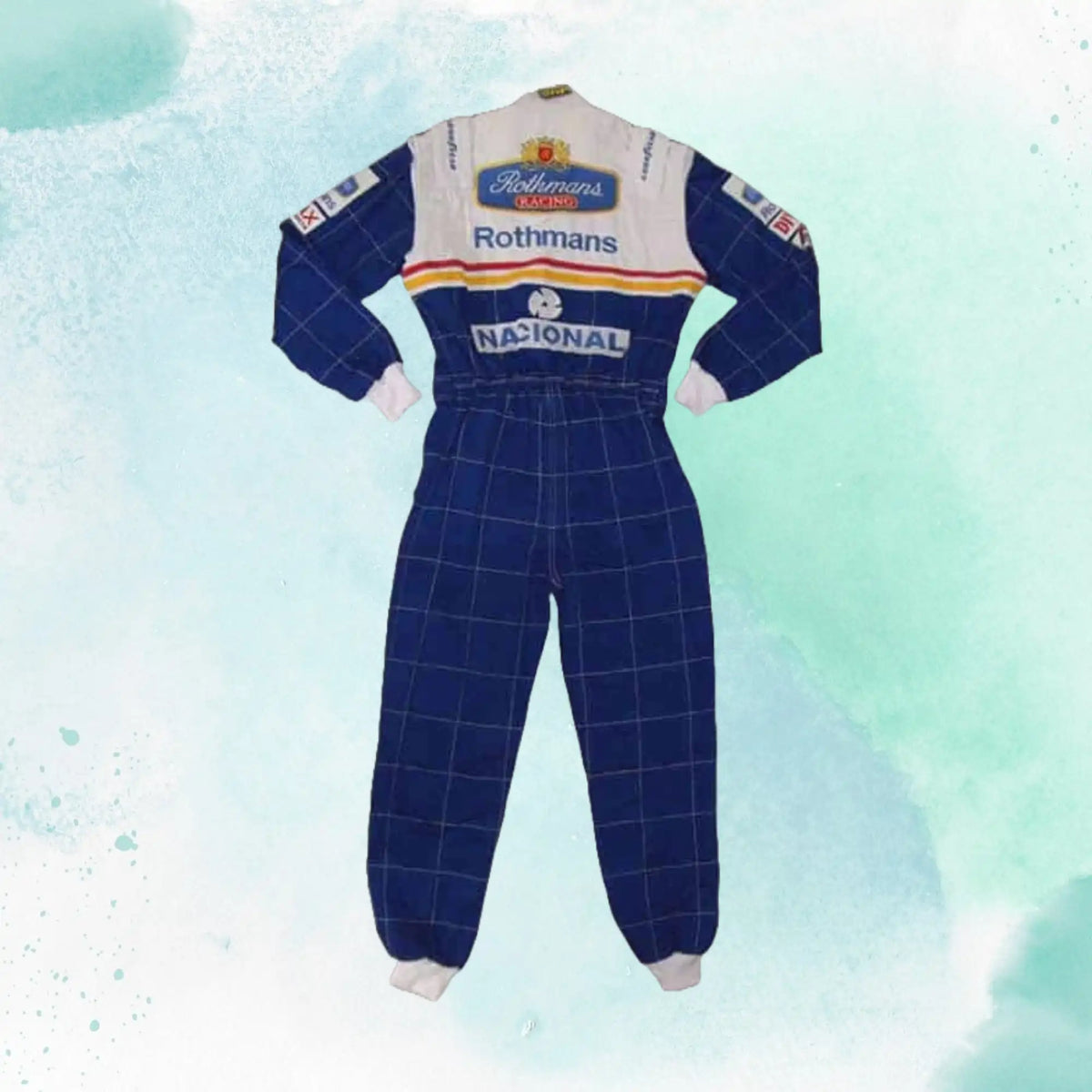 Ayrton Senna 1994 Williams F1 Replica Racing Embroidery / Patch Suit - view 4
