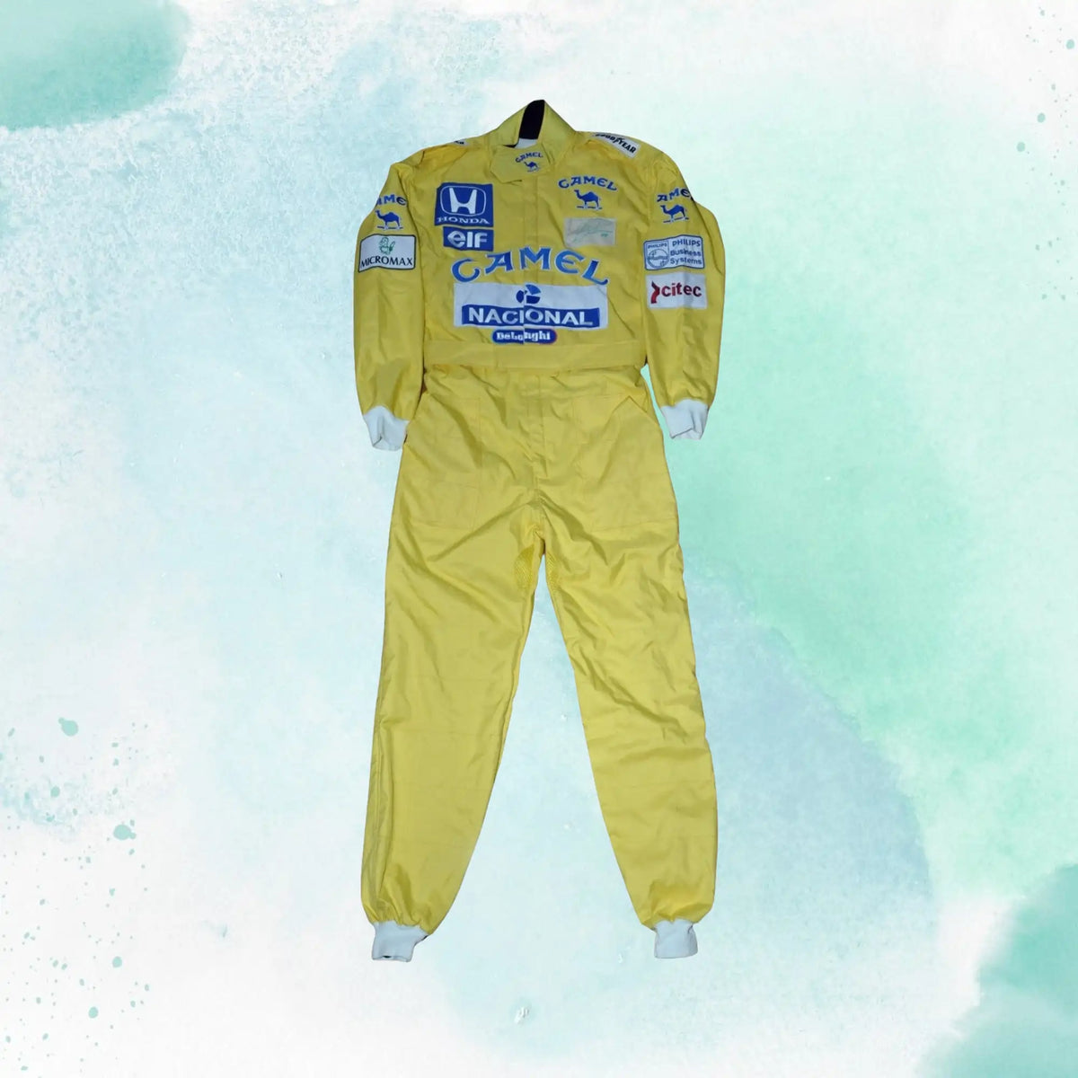 Ayrton Senna Camel 1987 Monaco GP- F1 Replica Embroidery Replica Race Suit - view 2