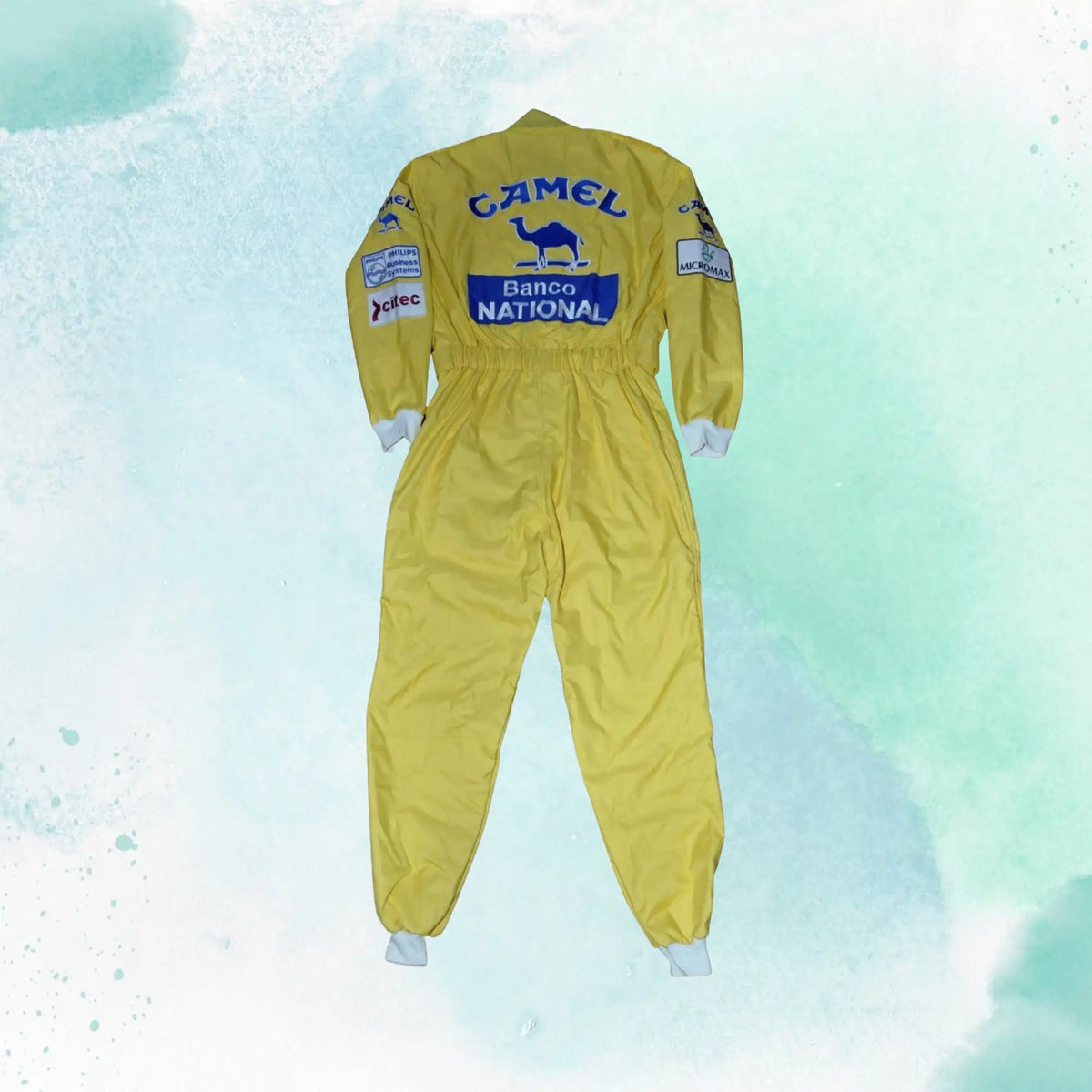 Ayrton Senna Camel 1987 Monaco GP- F1 Replica Embroidery Replica Race Suit - view 3