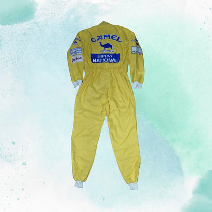 Ayrton Senna Camel 1987 Monaco GP- F1 Replica Embroidery Replica Race Suit - view 3