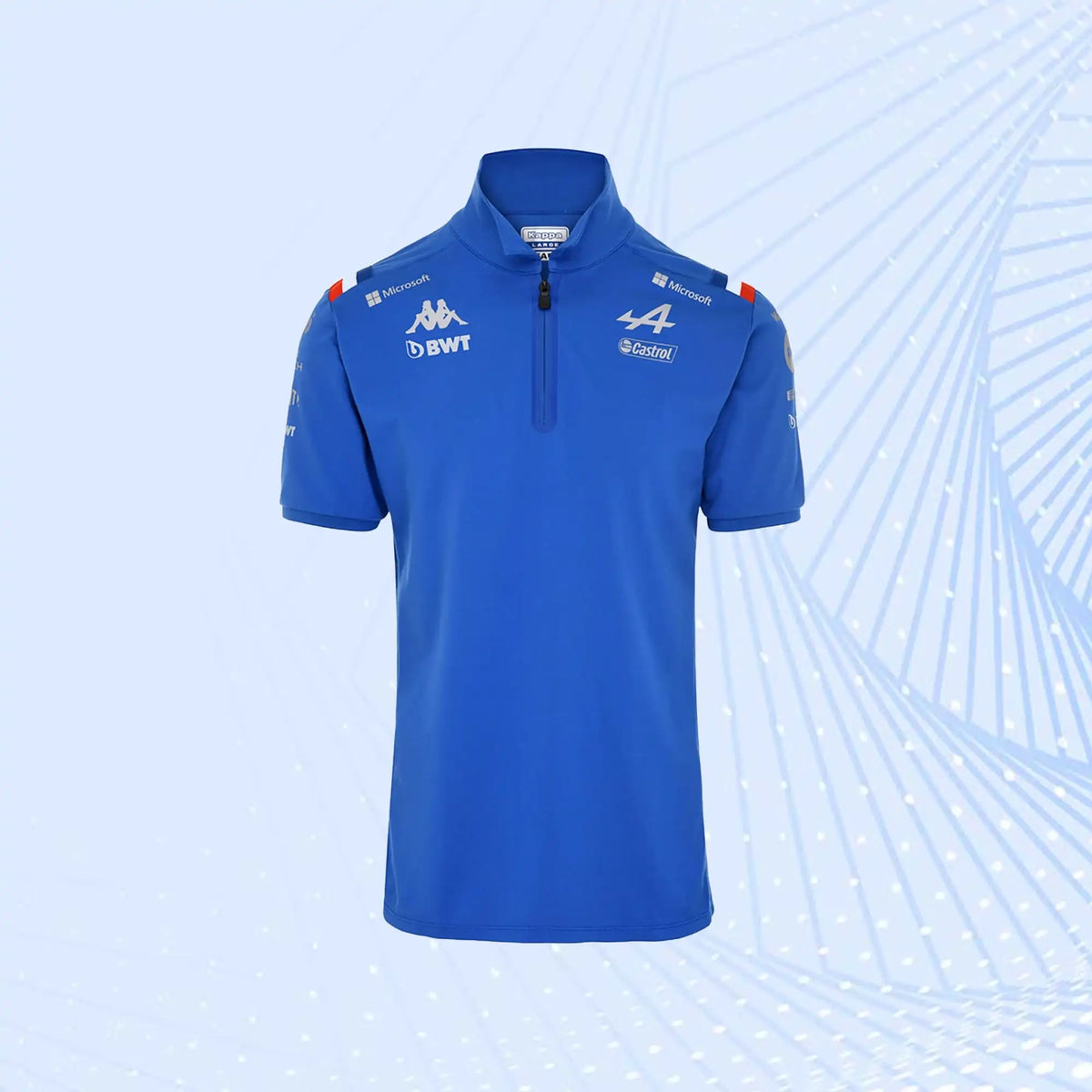 BWT Alpine F1 Team 2022 Polo Shirt- Blue - view 2