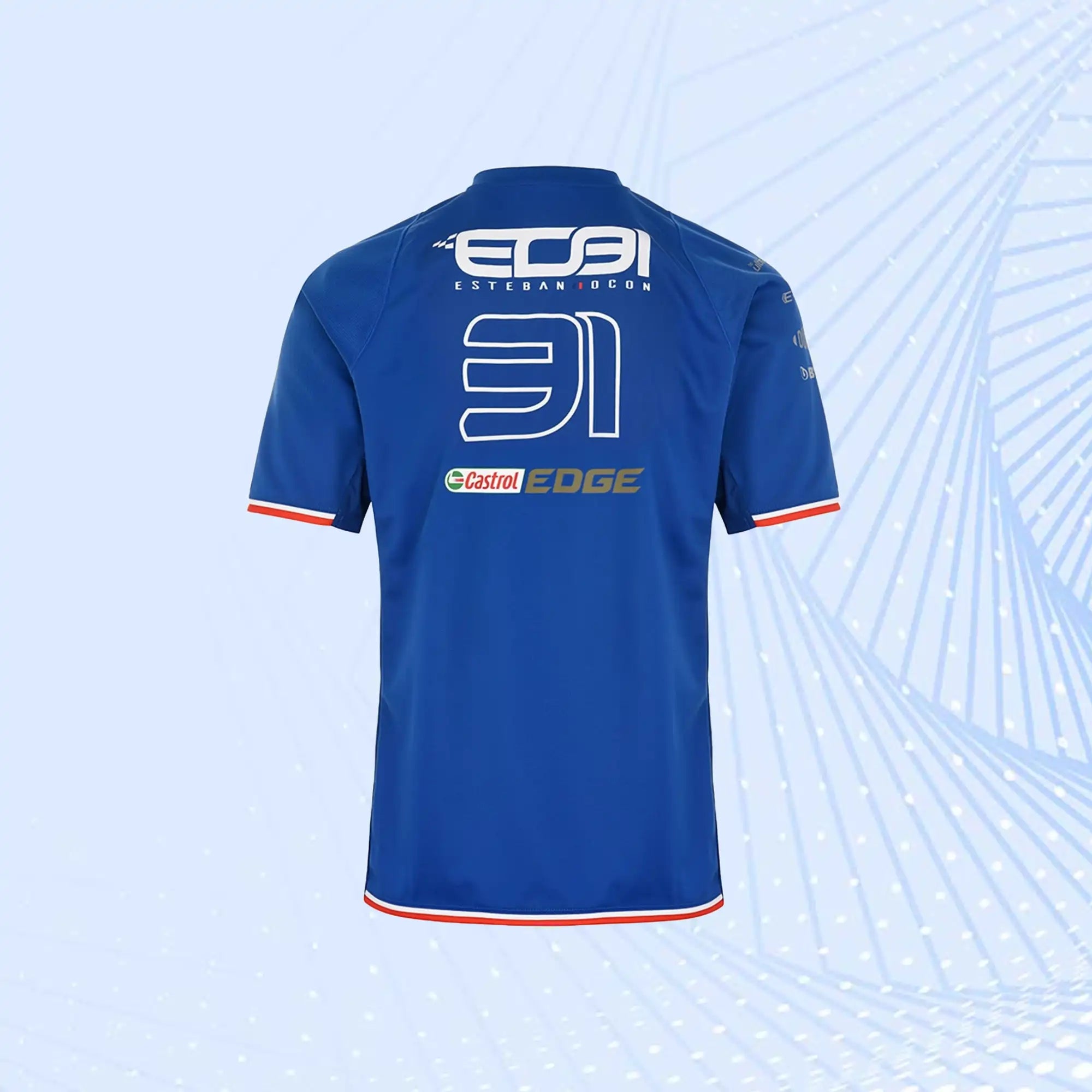 BWT Alpine F1 Team 2022 T-Shirt- Blue - view 3