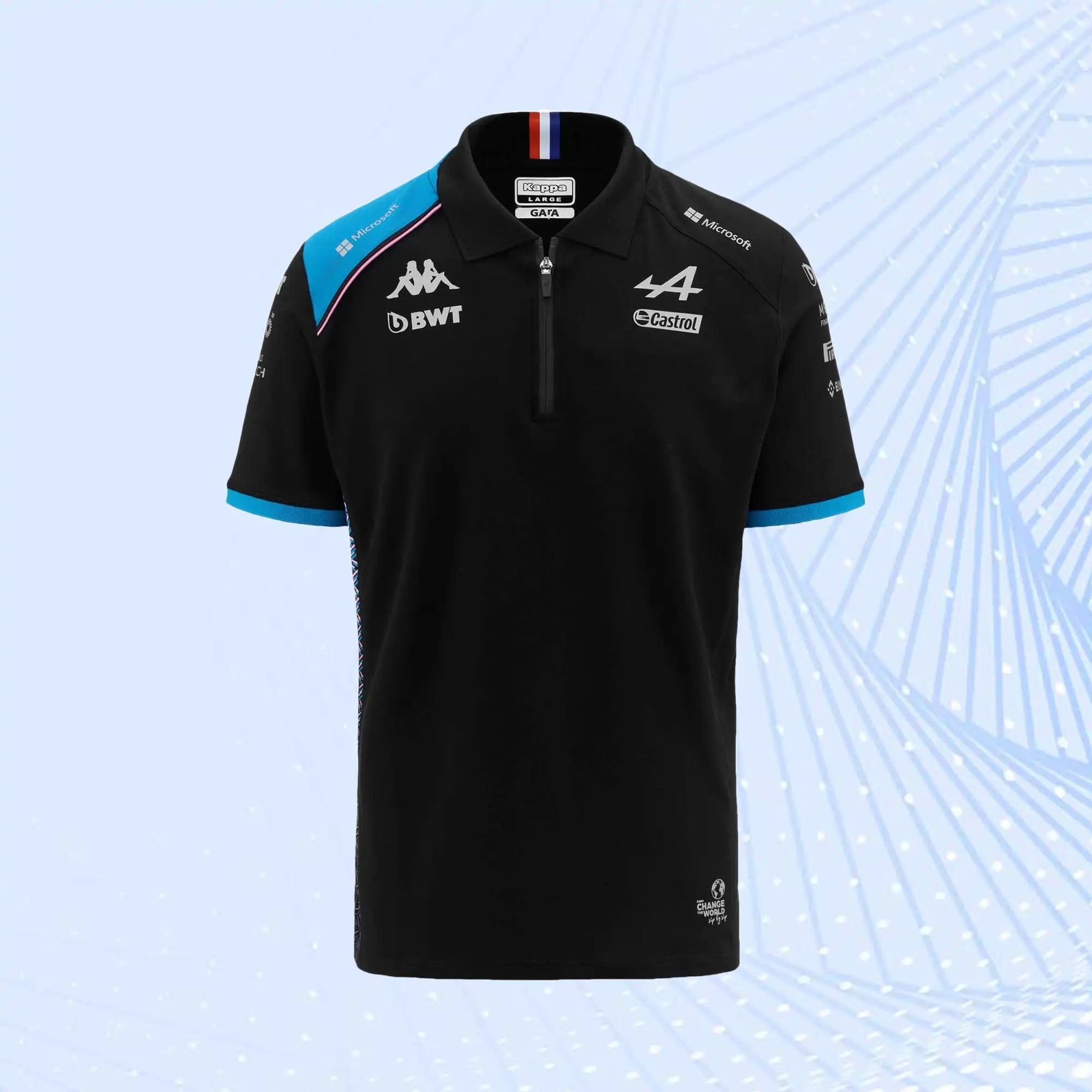 BWT Alpine F1 Team 2023 Polo Shirt- Black - view 3