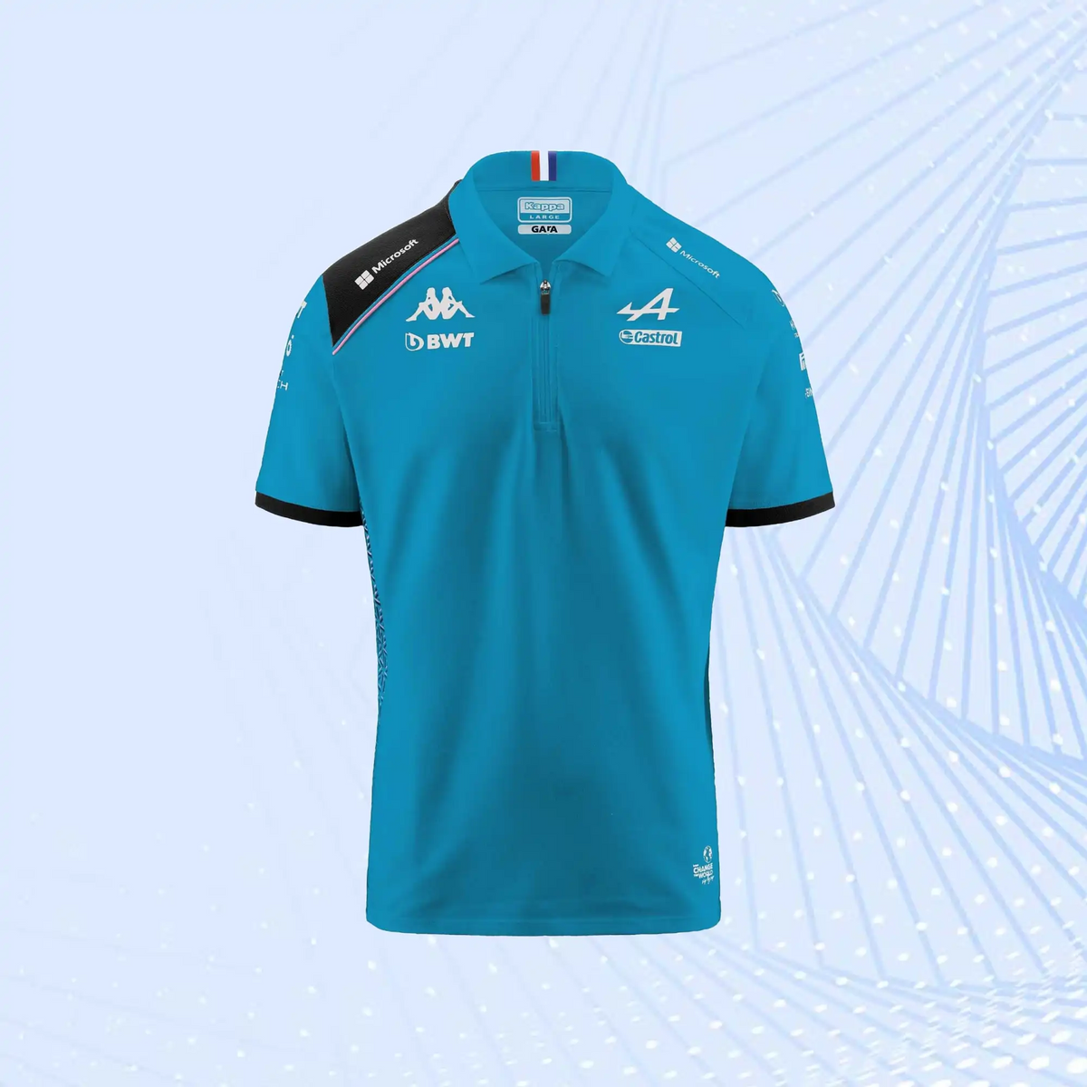 BWT Alpine F1 Team 2023 Polo Shirt- Blue - view 2