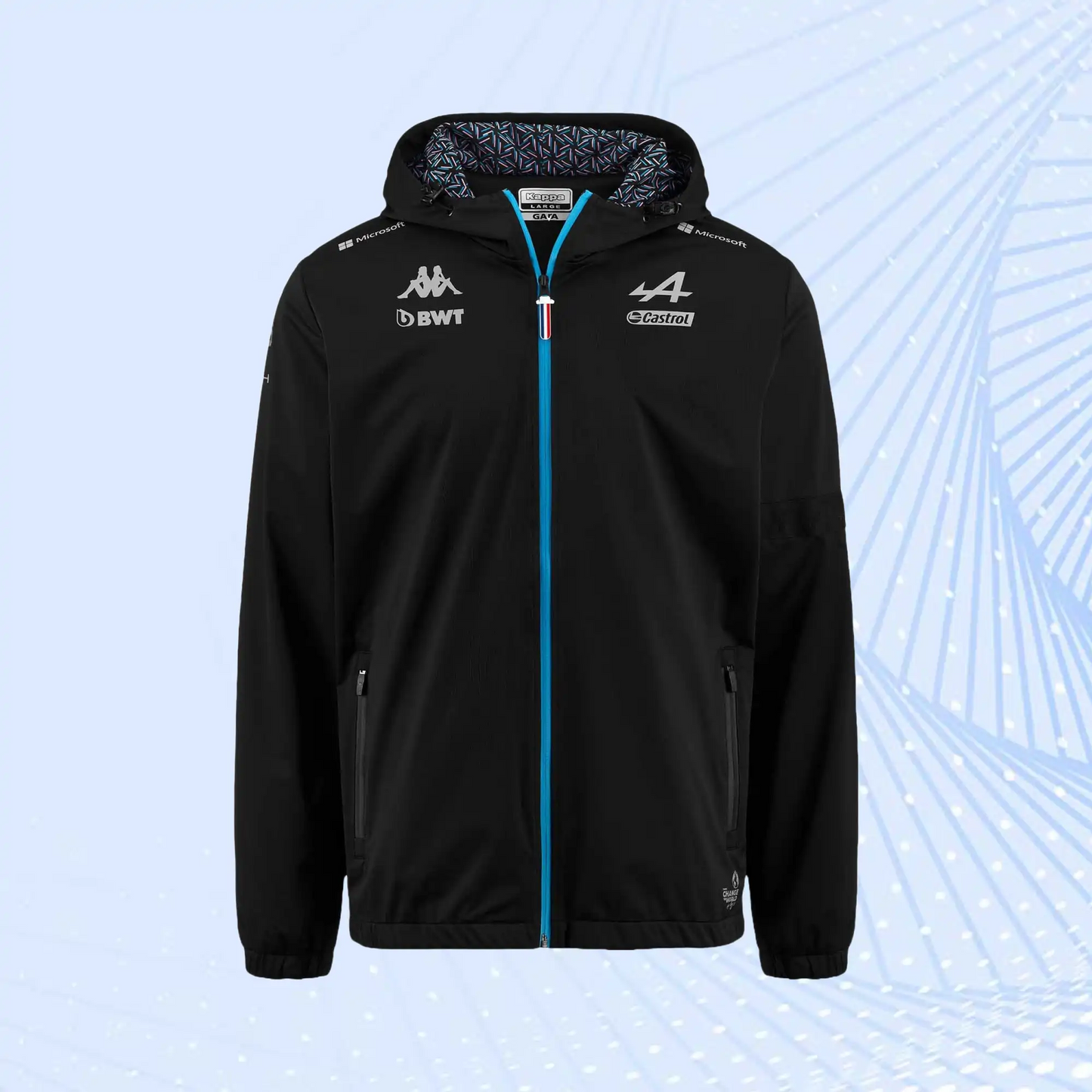 BWT Alpine F1 Team 2023 Rain Jacket - view 2