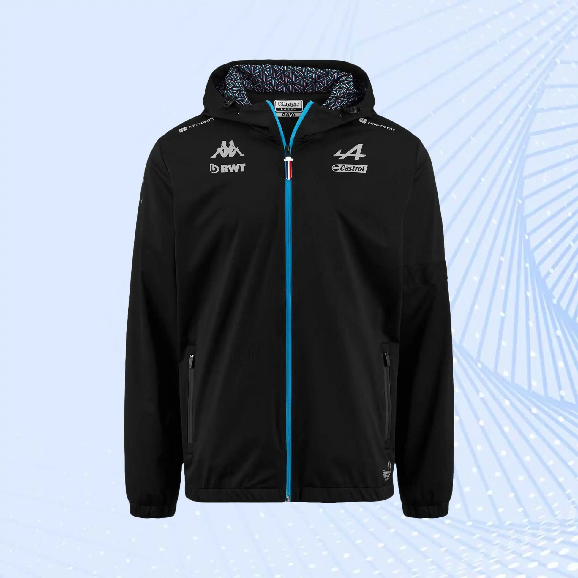 BWT Alpine F1 Team 2023 Rain Jacket - view 2
