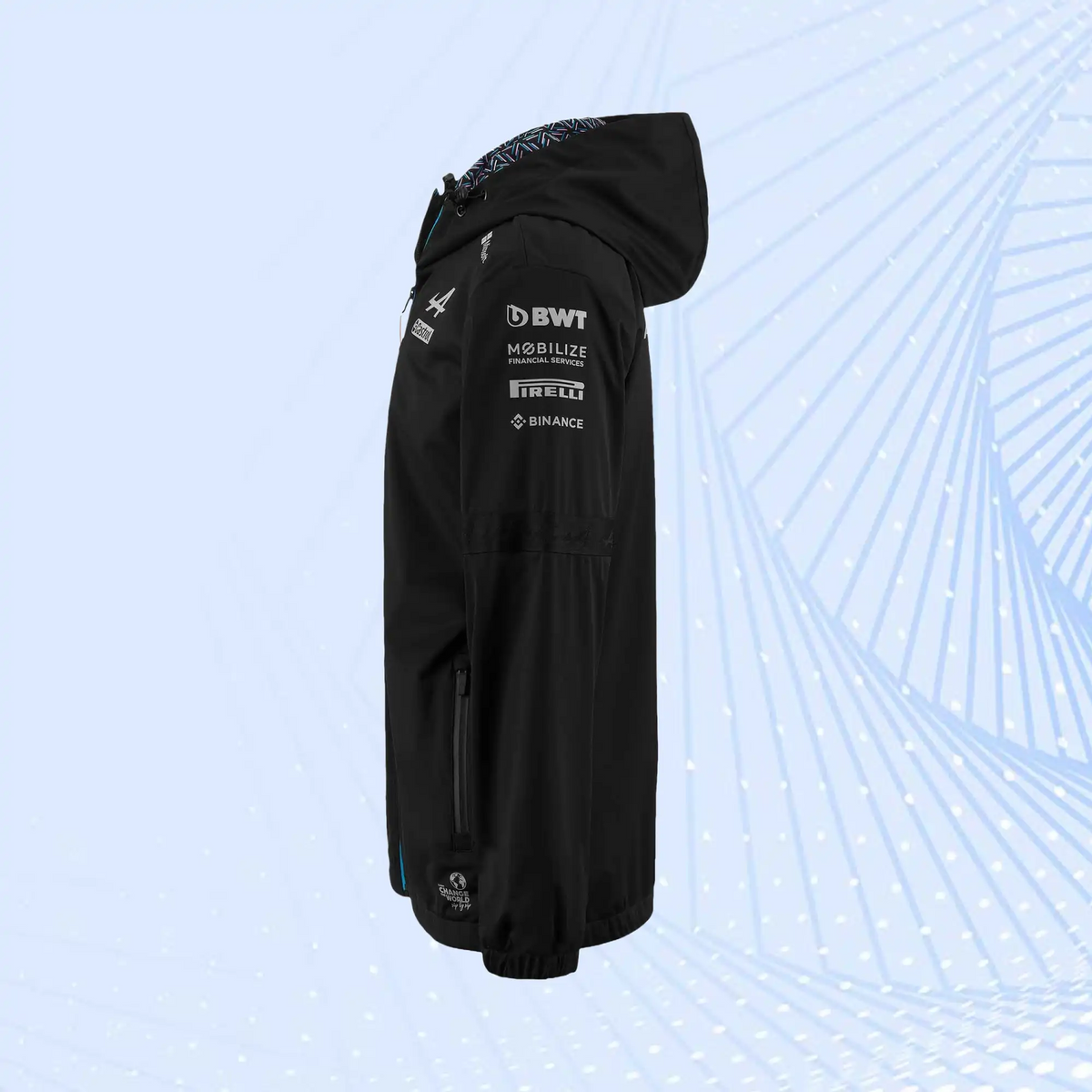 BWT Alpine F1 Team 2023 Rain Jacket - view 5