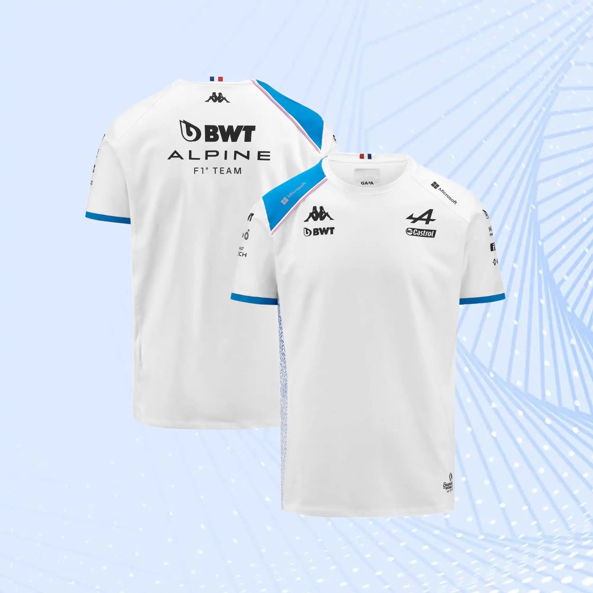 BWT Alpine F1 Team 2023 T-Shirt- White - view 1