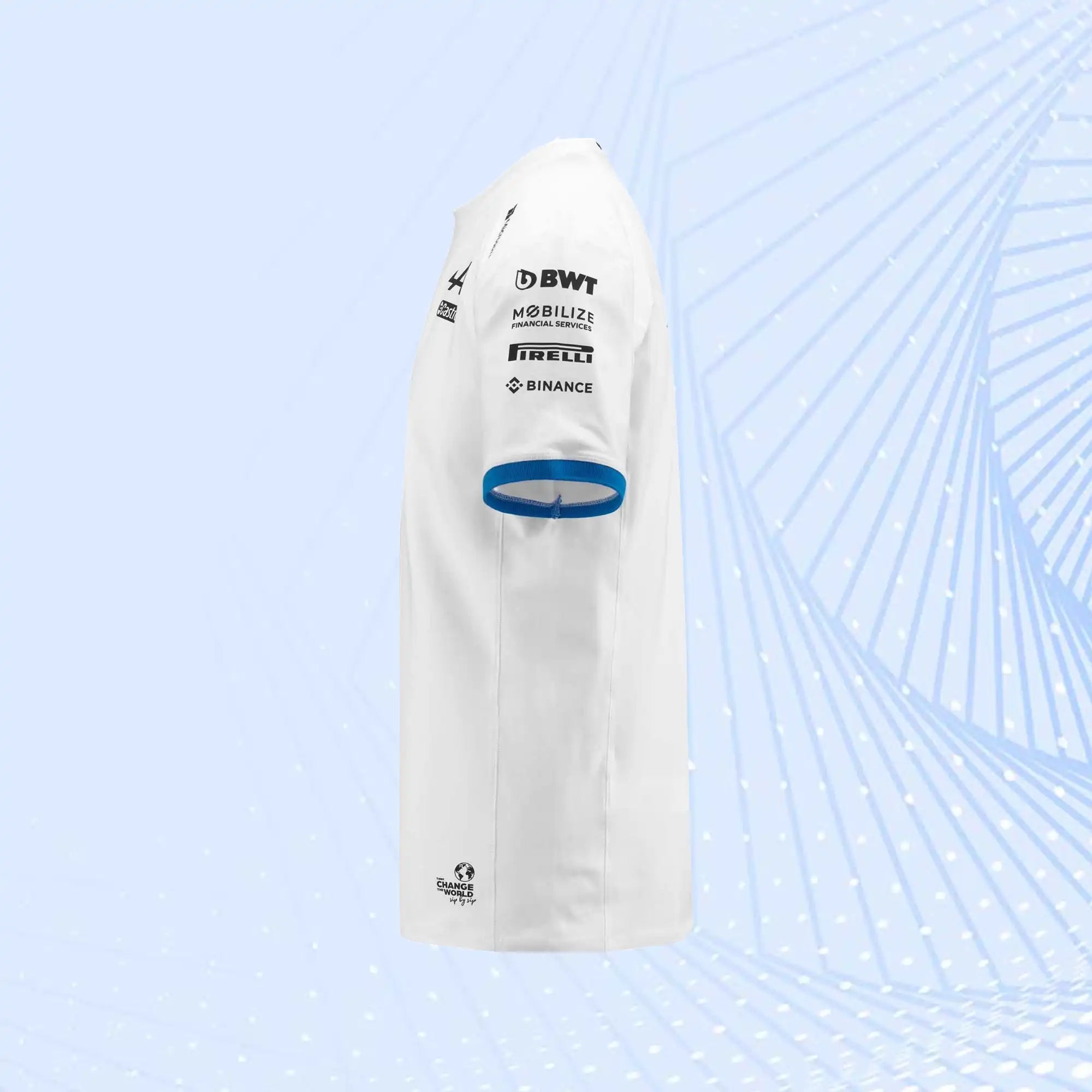 BWT Alpine F1 Team 2023 T-Shirt- White - view 4