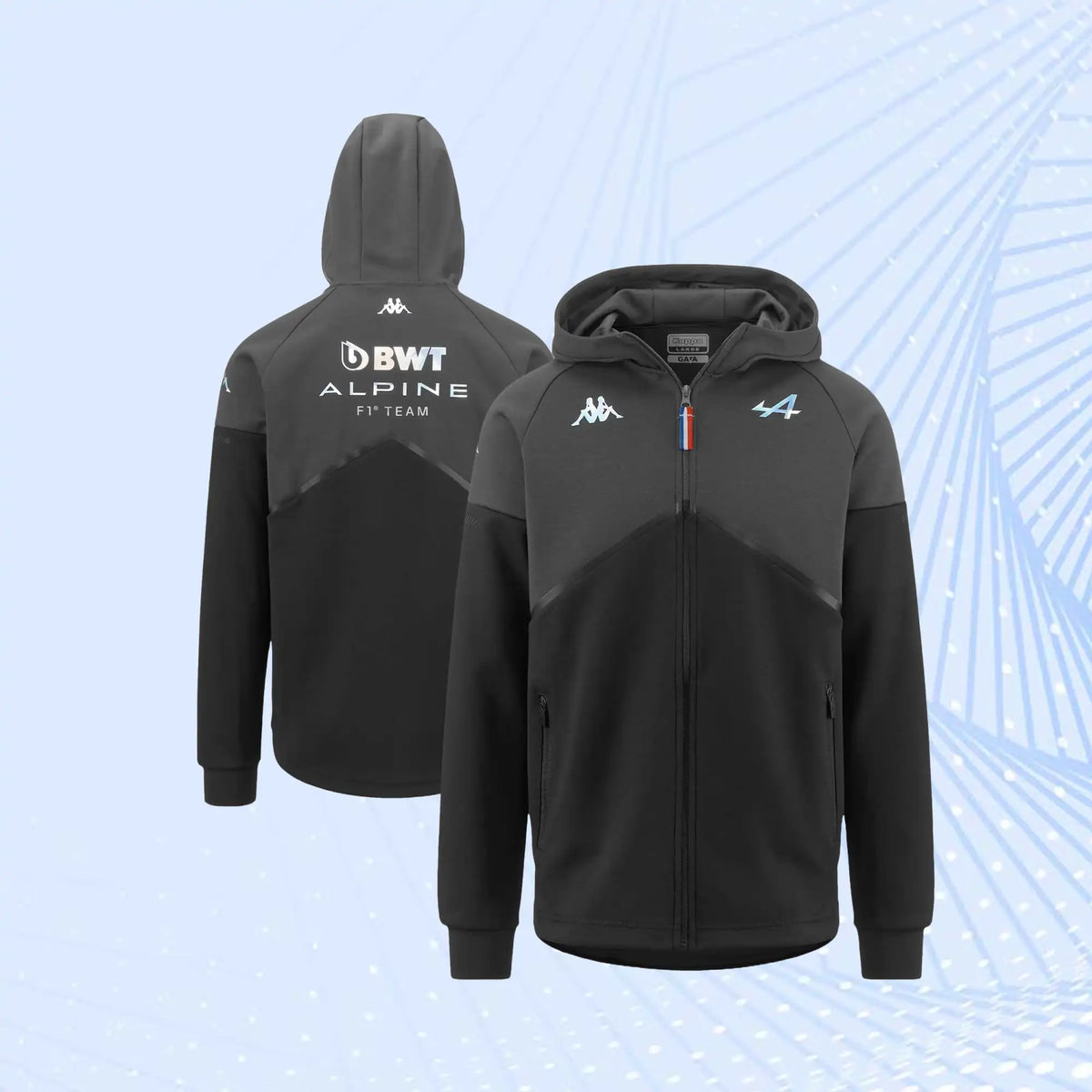 BWT Alpine F1 Team Fanwear Full Zip Hoodie - view 1