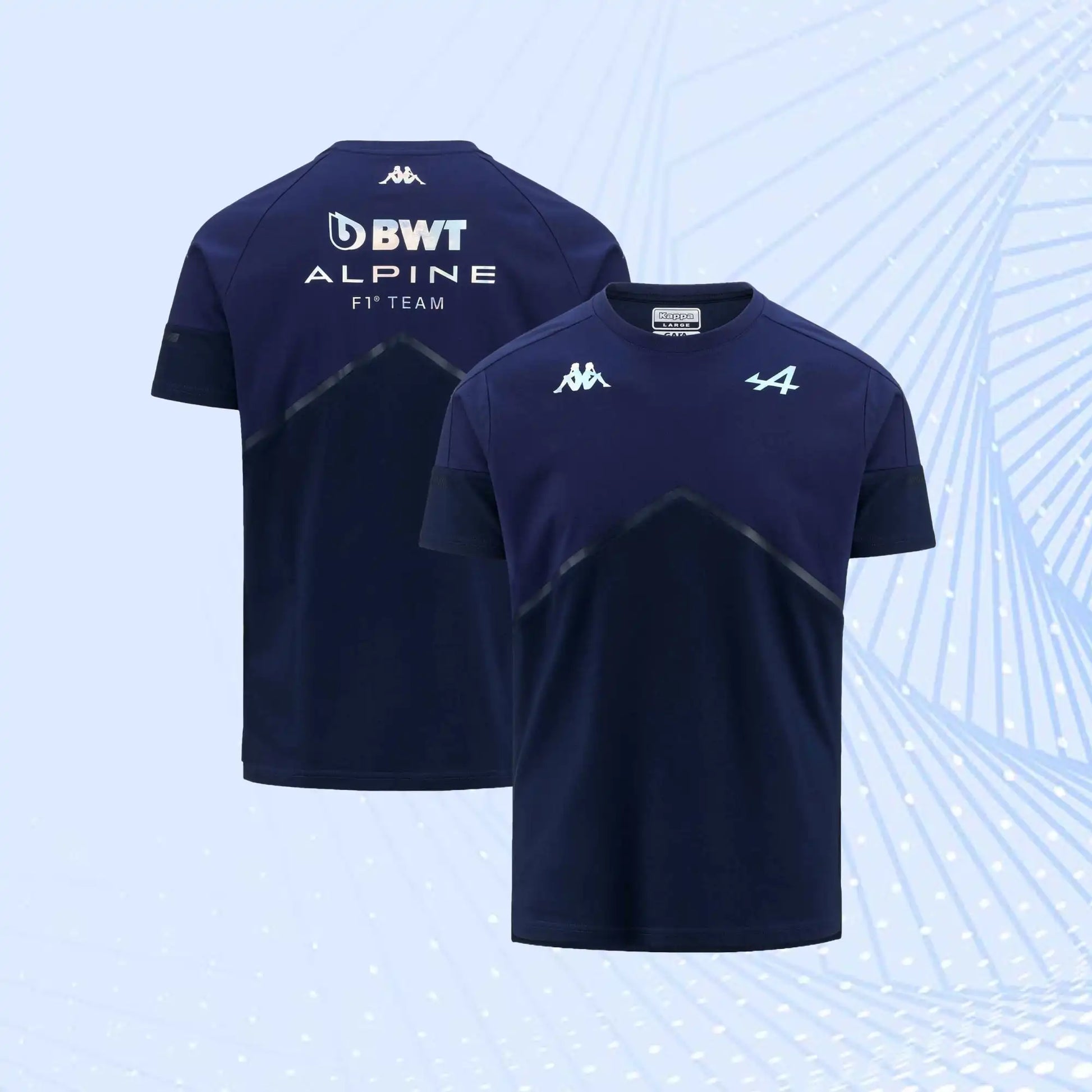 BWT Alpine F1 Team Supporter T-Shirt- Blue - view 1