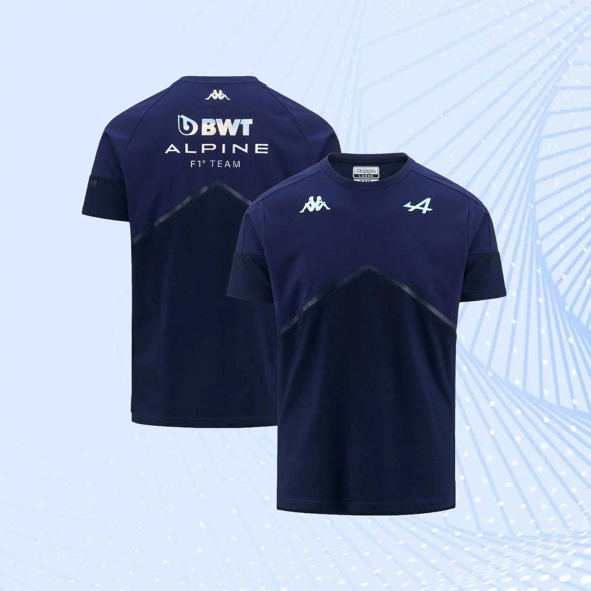 BWT Alpine F1 Team Supporter T-Shirt- Blue - view 1