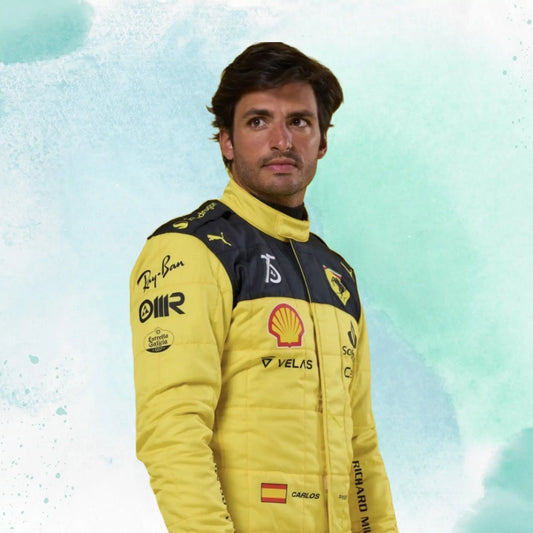 Carlos Sainz Jr 2022 F1 Ferrari's 75th Anniversary Replica Racing Suit - view 2