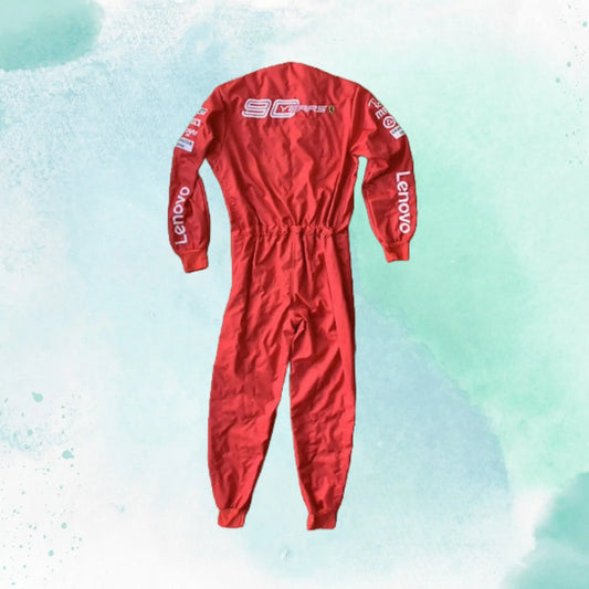 Charles Leclerc 2019 Scuderia Ferrari 90 Years F1 Team Embroidery Replica Race Suit - view 2