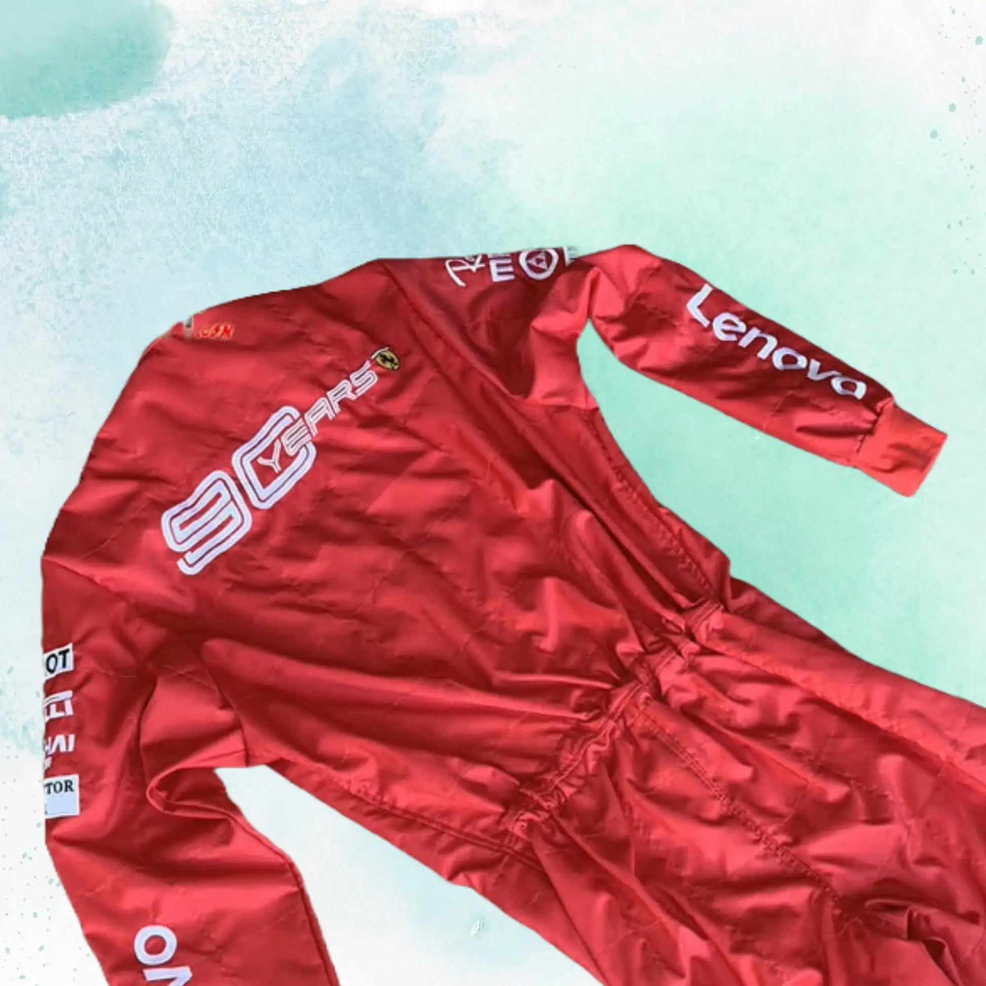 Charles Leclerc 2019 Scuderia Ferrari 90 Years F1 Team Embroidery Replica Race Suit - view 4