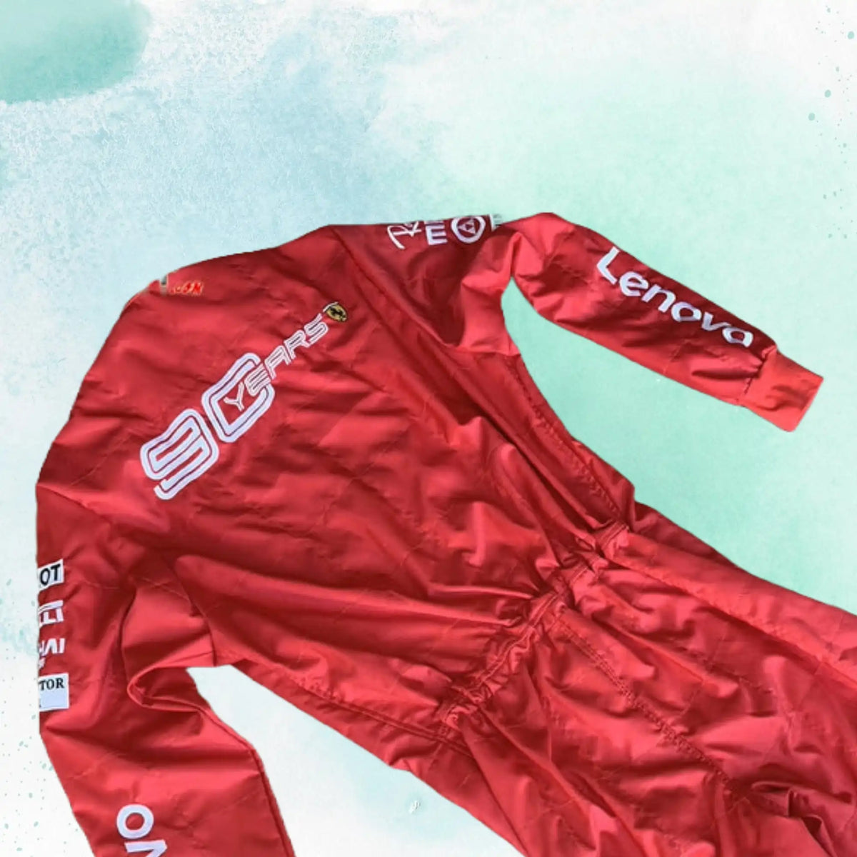Charles Leclerc 2019 Scuderia Ferrari 90 Years F1 Team Embroidery Replica Race Suit - view 4