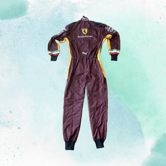 Charles Leclerc 2020 F1 Ferrari 1000 GP Replica Embroidery Replica Race Suit - view 2