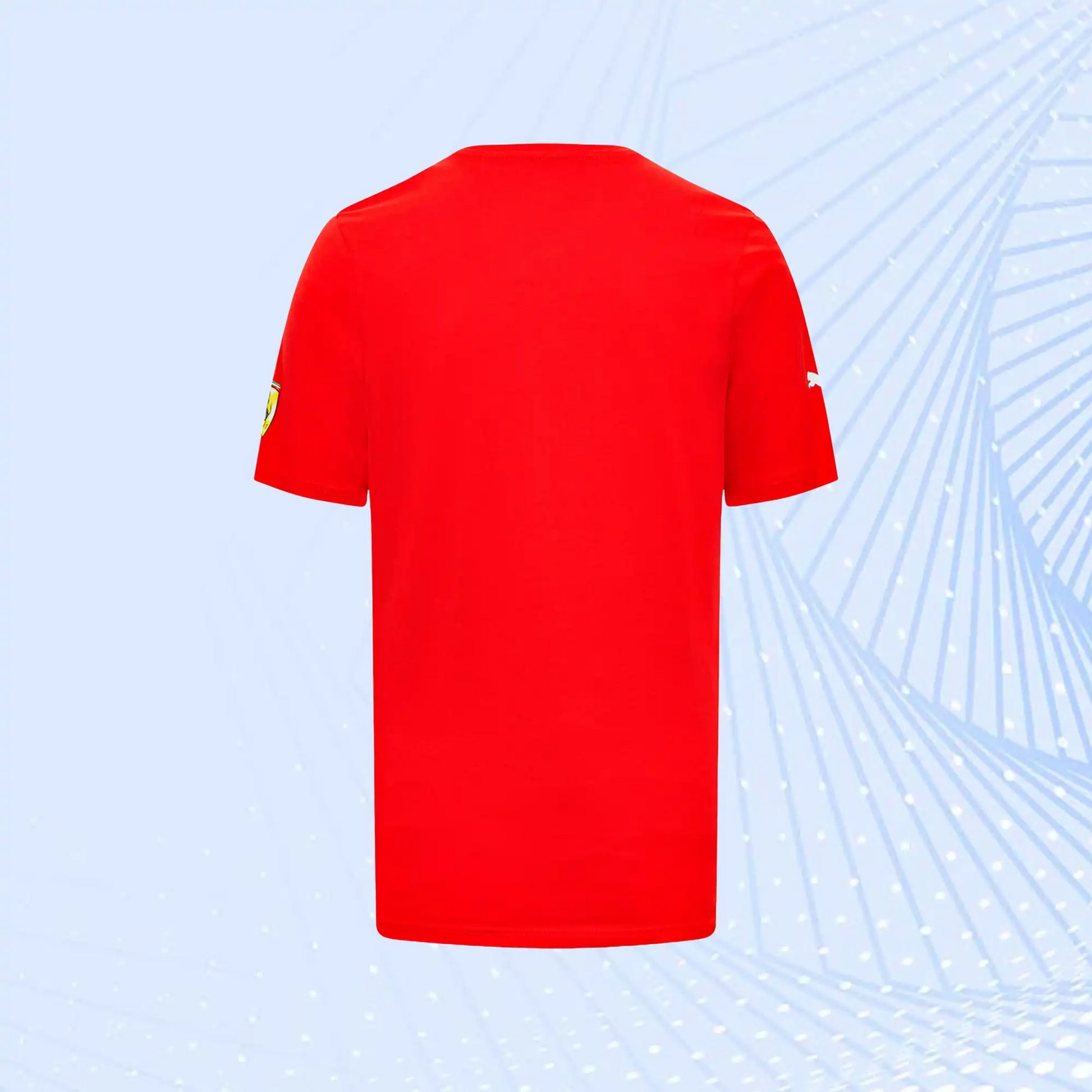 Charles Leclerc F1 Team Scuderia Ferrari Puma Driver T-Shirt- Red - view 3